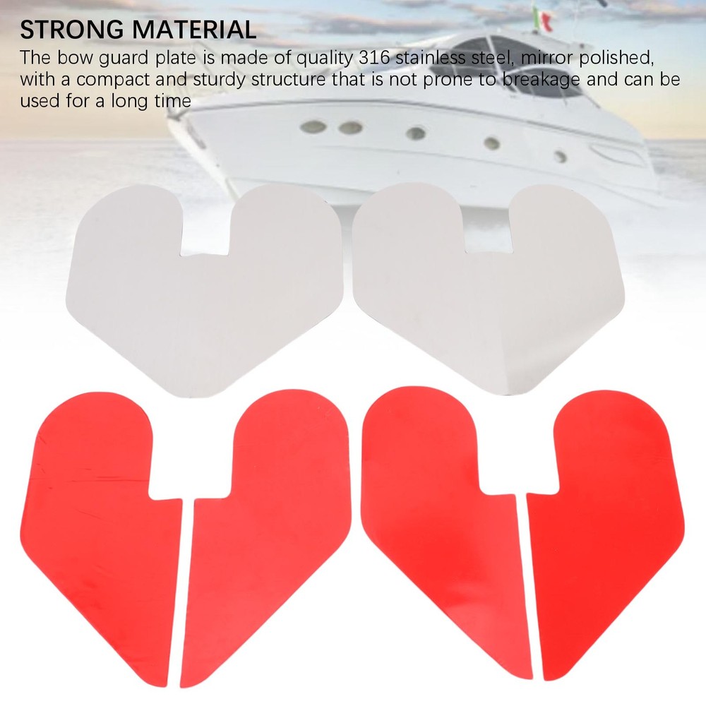 Bow Guard For Notched Keel Protector With Adhesive From Roller Trailer Scuffs