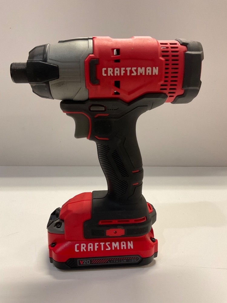 Craftsman V20 Max Variable Speed Cordless Impact Driver CMCF800 W/ Batt