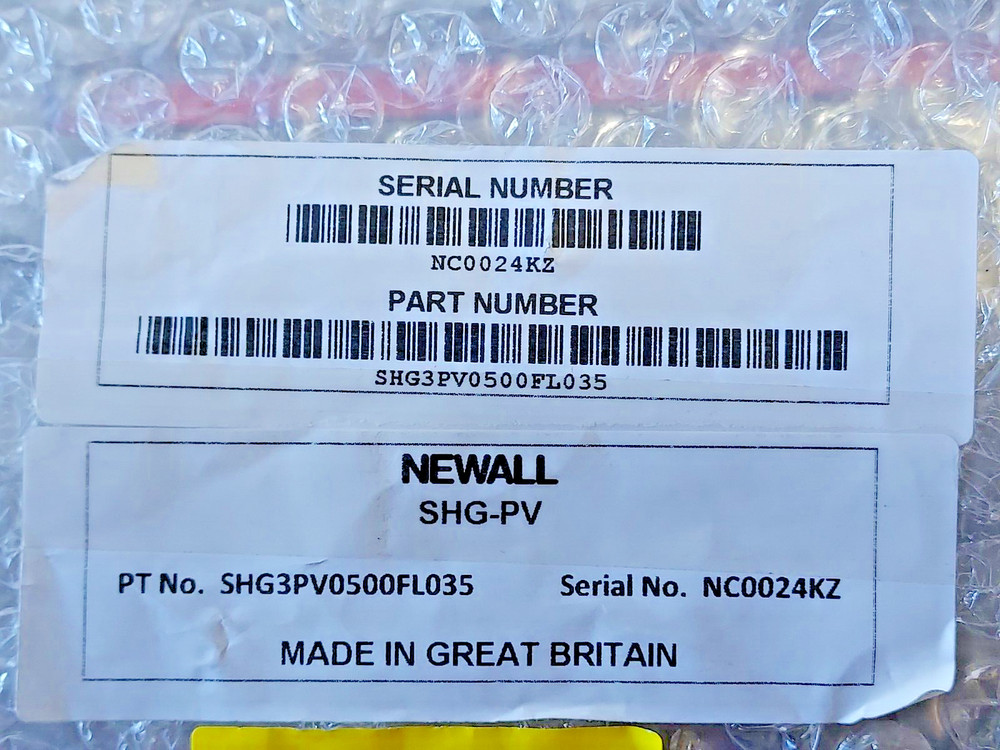 Newall SHG-PV Linear Incoder Reader Head P/N: SHG3PV0500FL035