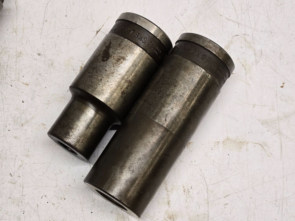 2" Putnam Quick Change Shank End Mill Holder Lot, Drill Chuck