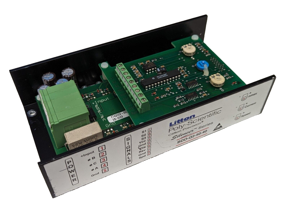 Litton 2-Quadrant Speed Controller for Brushless Motors, BDO-Q2-50-40