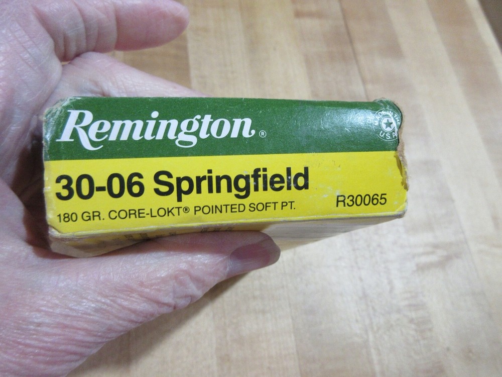 Empty Ammo BoxRemington 30-06 Springfield (w15) #19