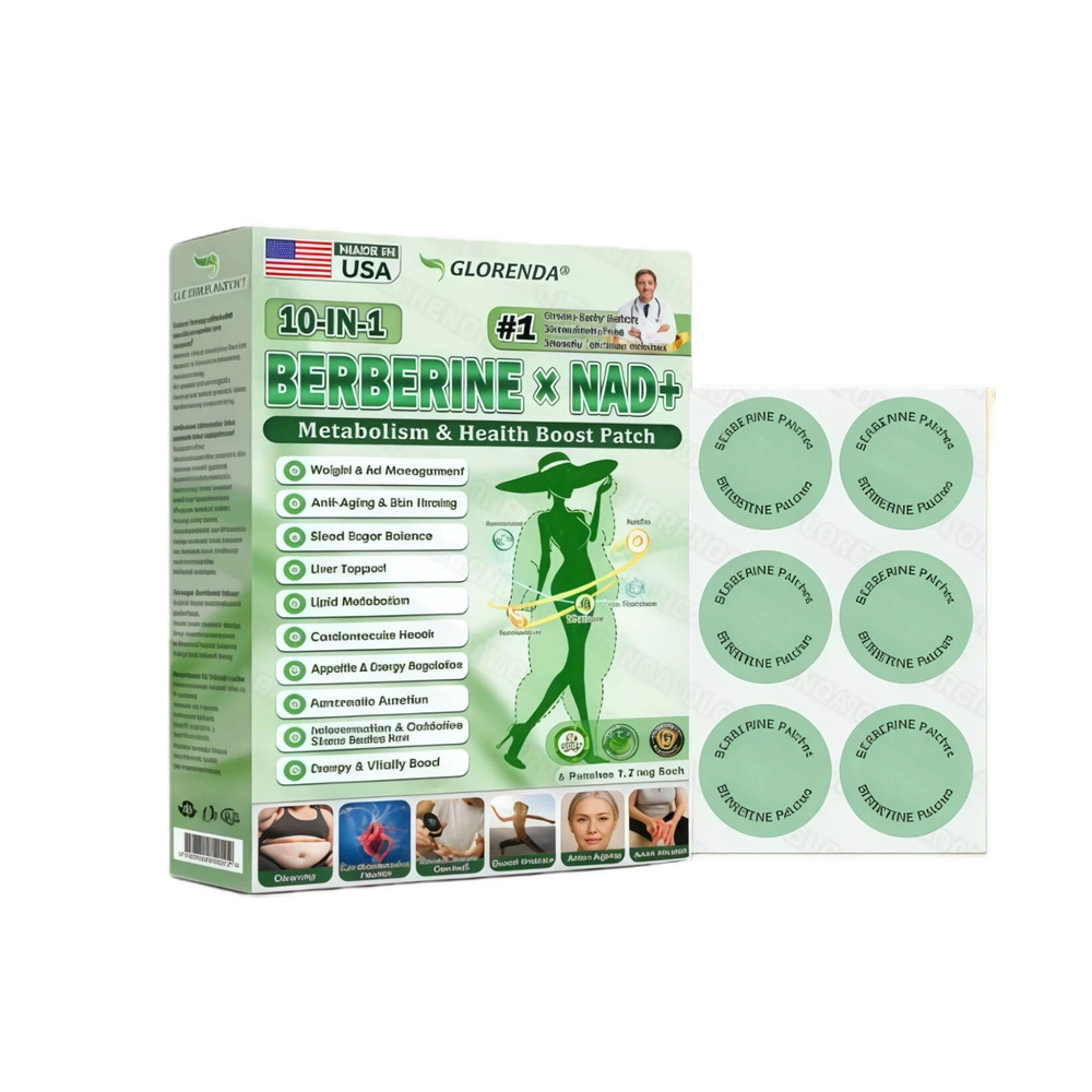GLORENDA Berberine Mullti-Pathway Metabolic Patch