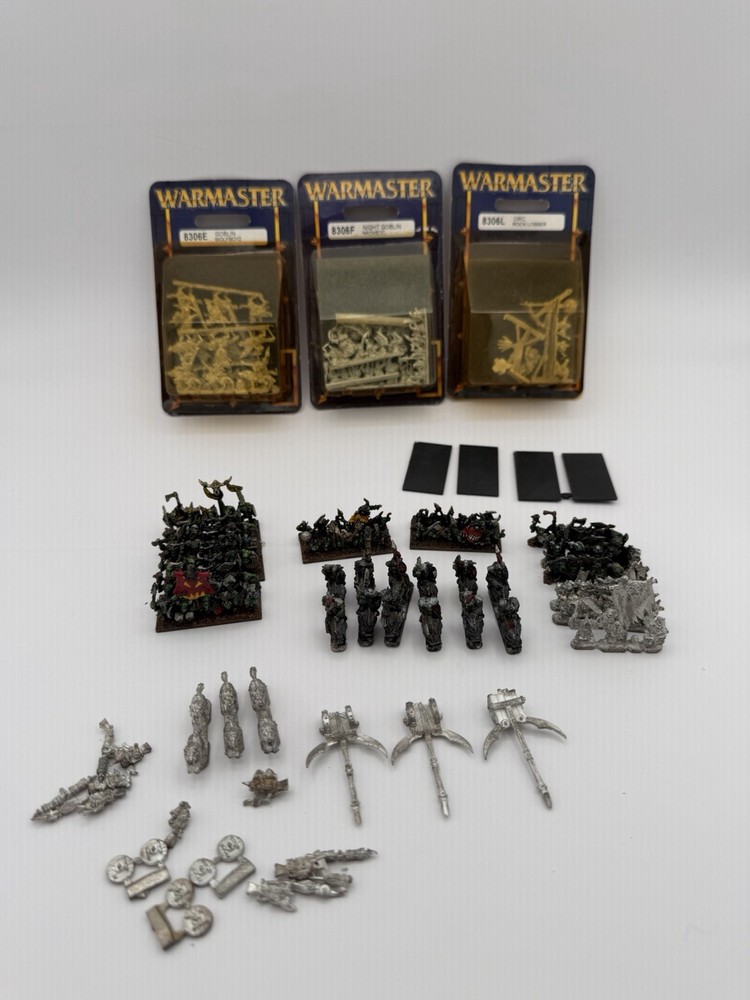 Warmaster Orc & Goblin Army Metal OOP GW