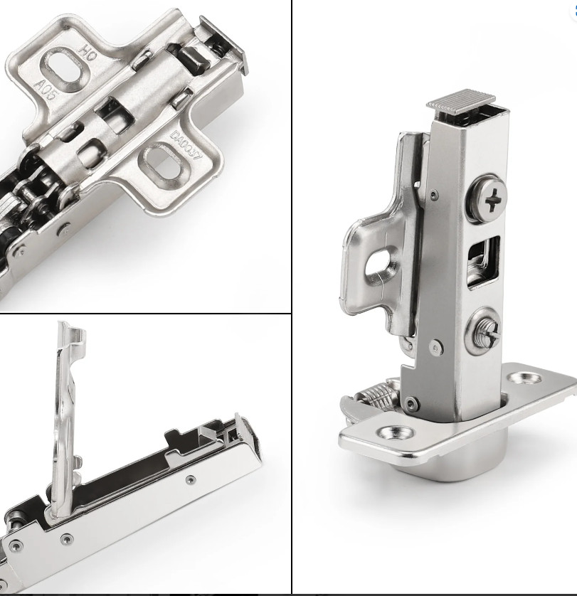 Probrico Full Overlay Soft Close Hinges for Cabinets WITHOUT Frames - 4 PIECES