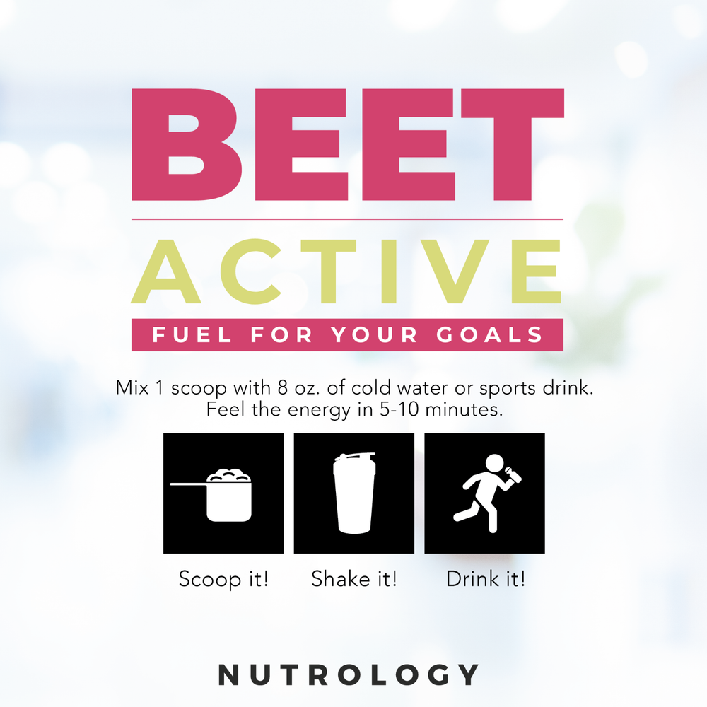 Beet Active–All-Natural Vegan Pre-Workout–Beet Root Powder- Passion Fruit