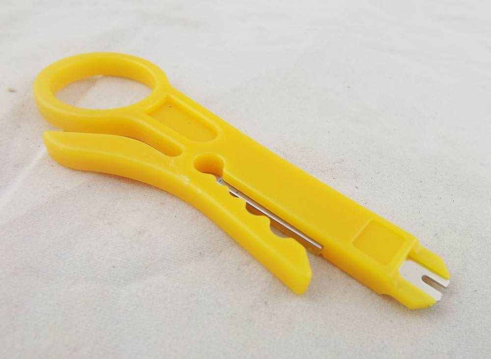 10x Network Connection Wire Punch Down Cutter Stripper UTP Cat5 RJ45 Cable Tools