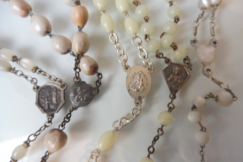 4 Beautiful, Old (Antique) Rosaries