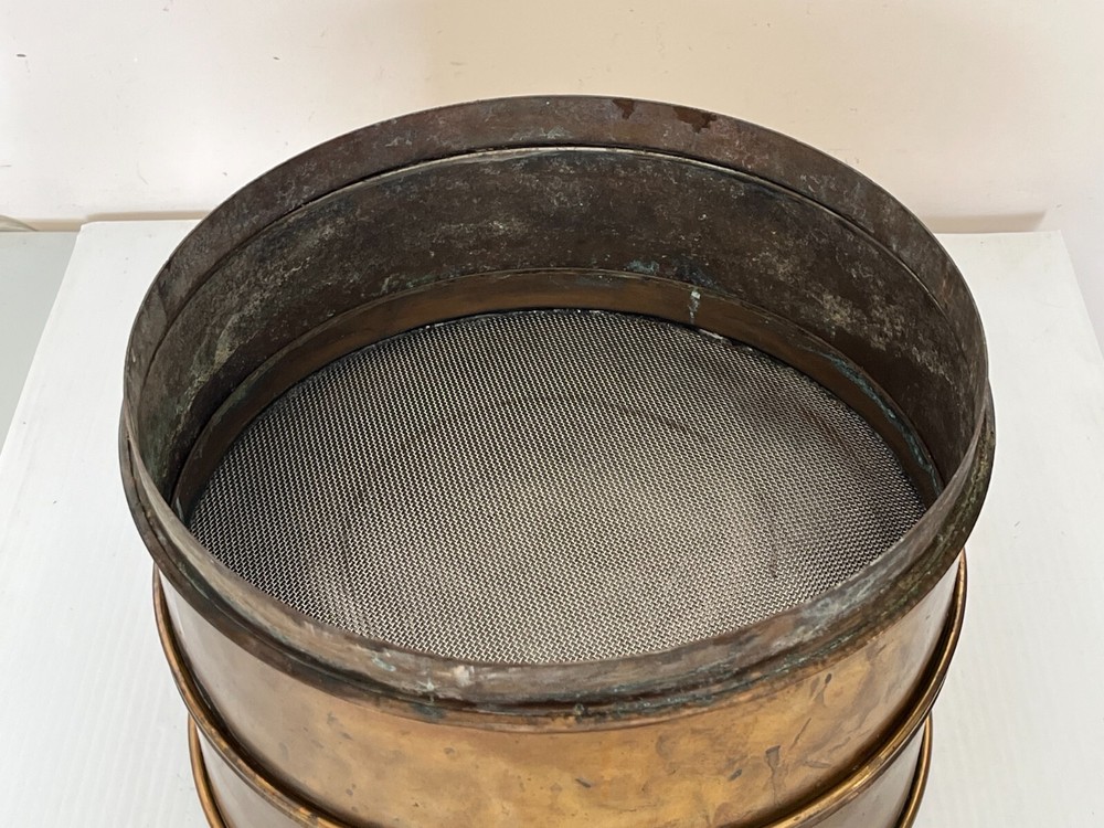 Vintage Stacking 2 Pc Tyler Standard Screen Scale Mining Tool Testing