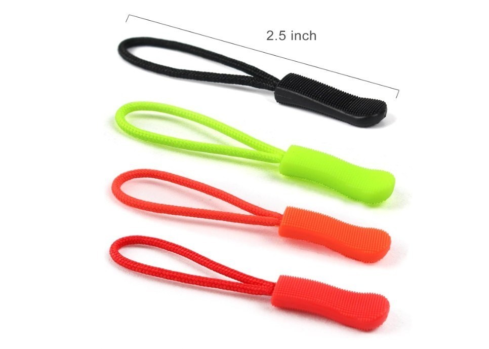 20PCS Zipper Pull - Zipper Pulls Replacement, Fluorescent Zipper Pulls, Bright Z
