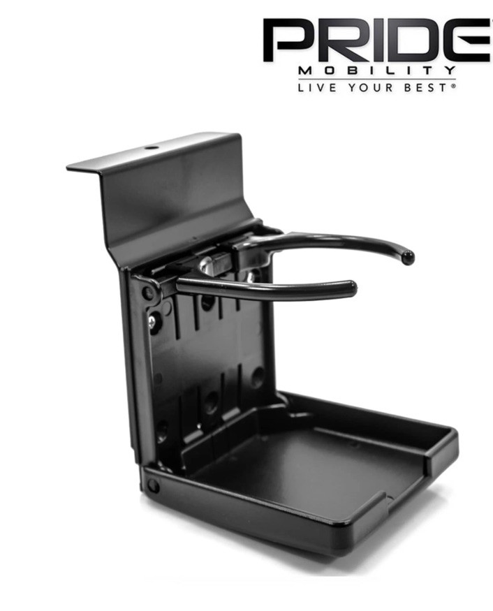 Cup Holder for Pride Mobility Scooters With Molded Seats (C Style)