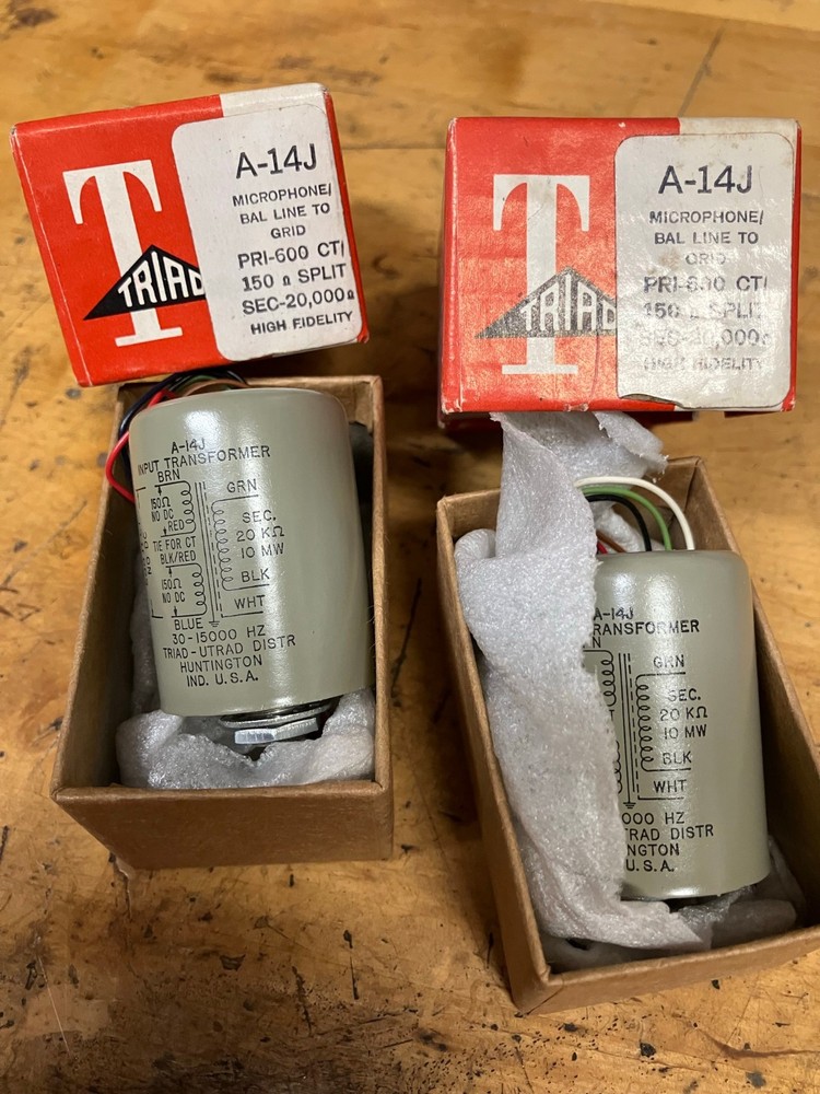 PAIR Triad A-14J Transformers