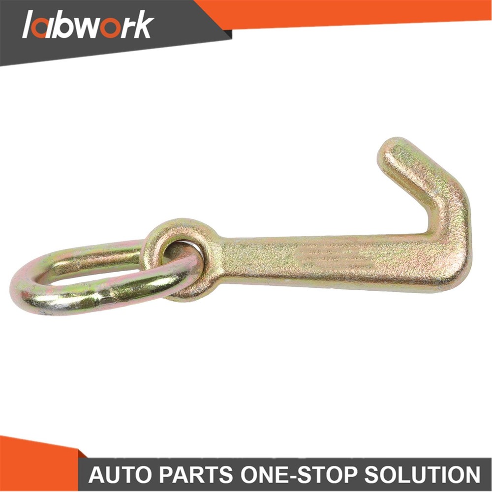 Labwork 2 Pack 5/16 Inch Mini J Hook G70 5400 Lbs Working Load Limit Hooks