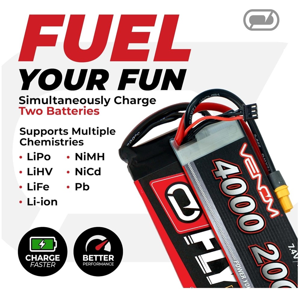 Professional RC Charger - Fast & Balanced Charging