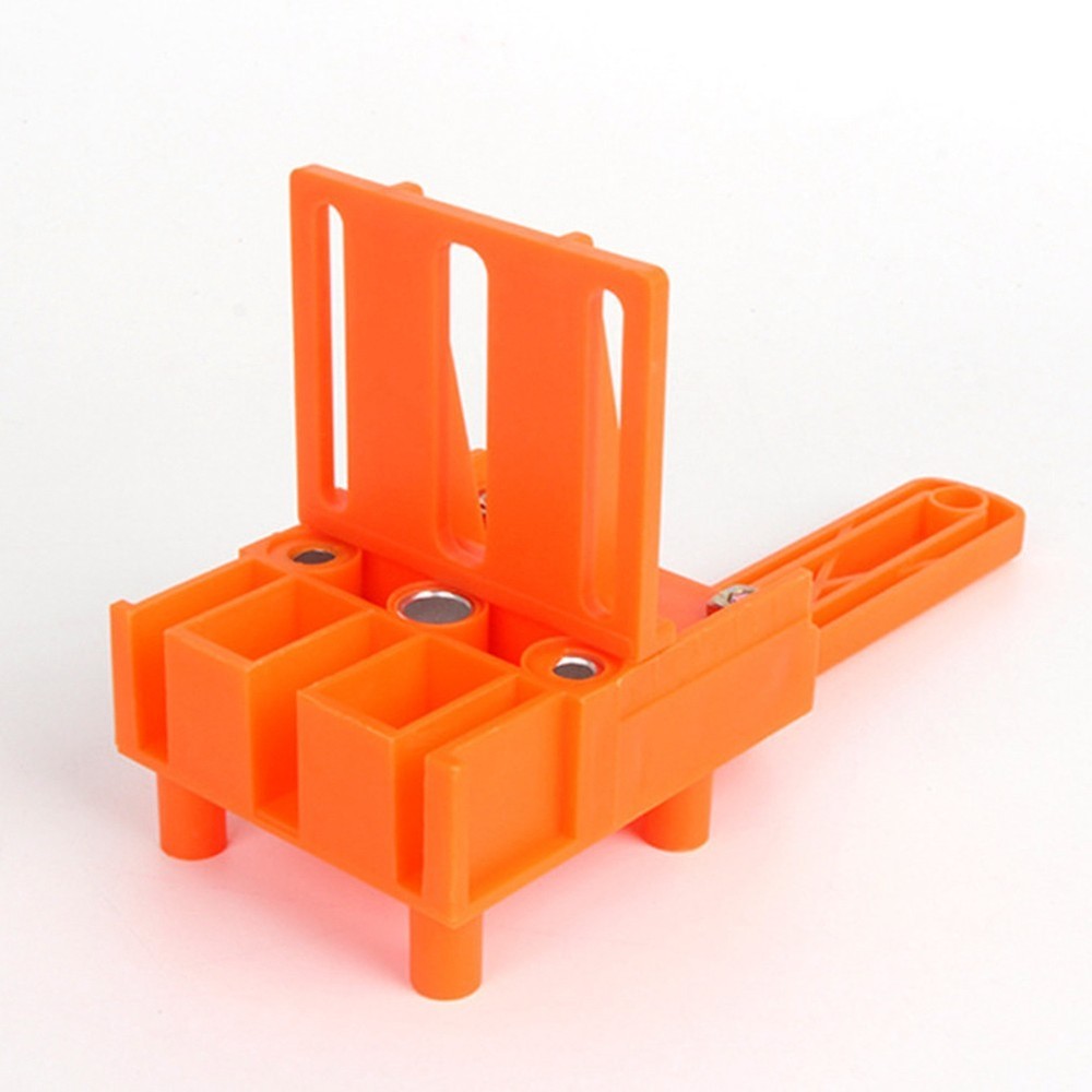 Adjustable Wood Drill Locator for Precise Hole Punching with 6 8 10mm Bits