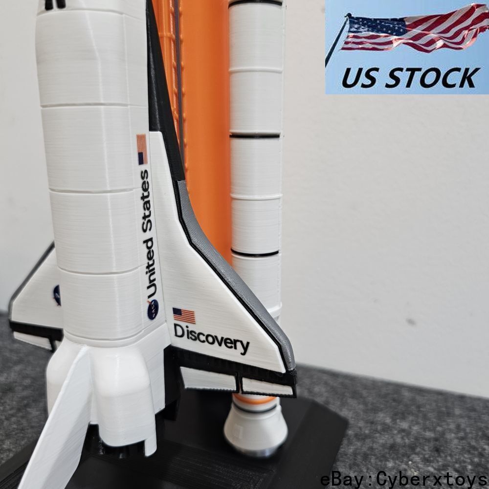 1:200 Scale NASA Space Shuttle Model Painted Finished Set Static Display