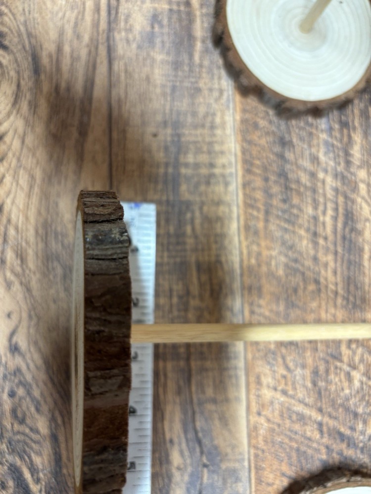 3-Circle Shorebird Stands. Bark Edges Group 33#