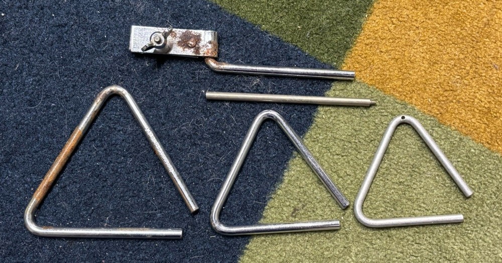 LP Latin Percussion Pro 4 5 6” Set Triangle Mount striker