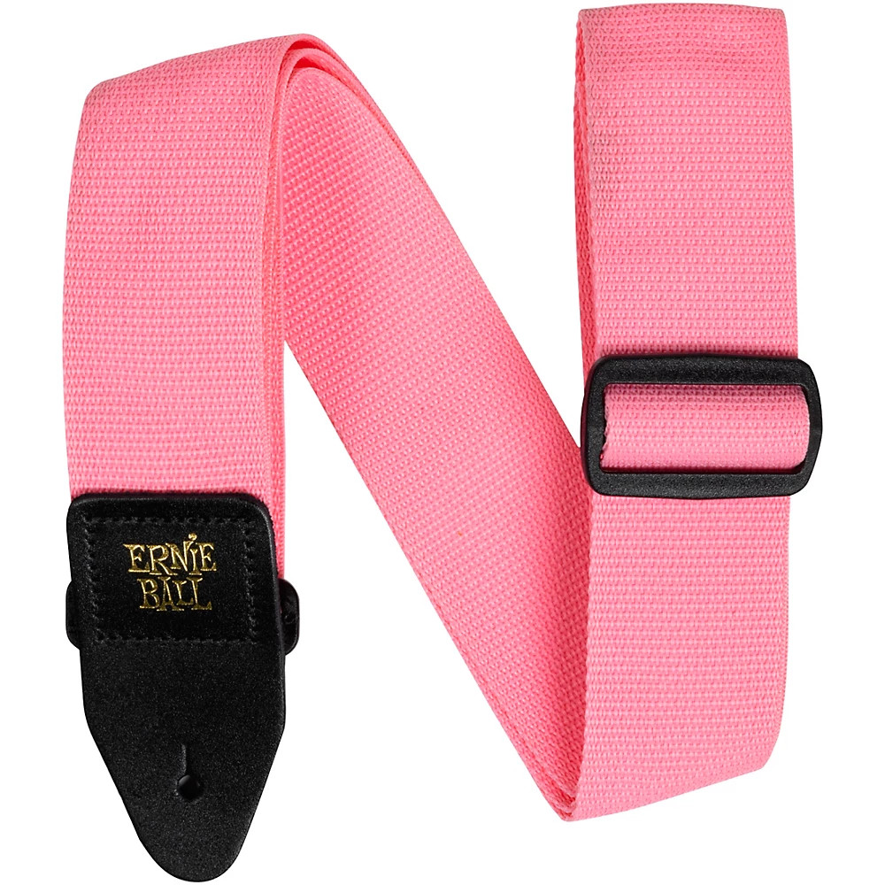 Ernie Ball Polypro Guitar Strap Pink