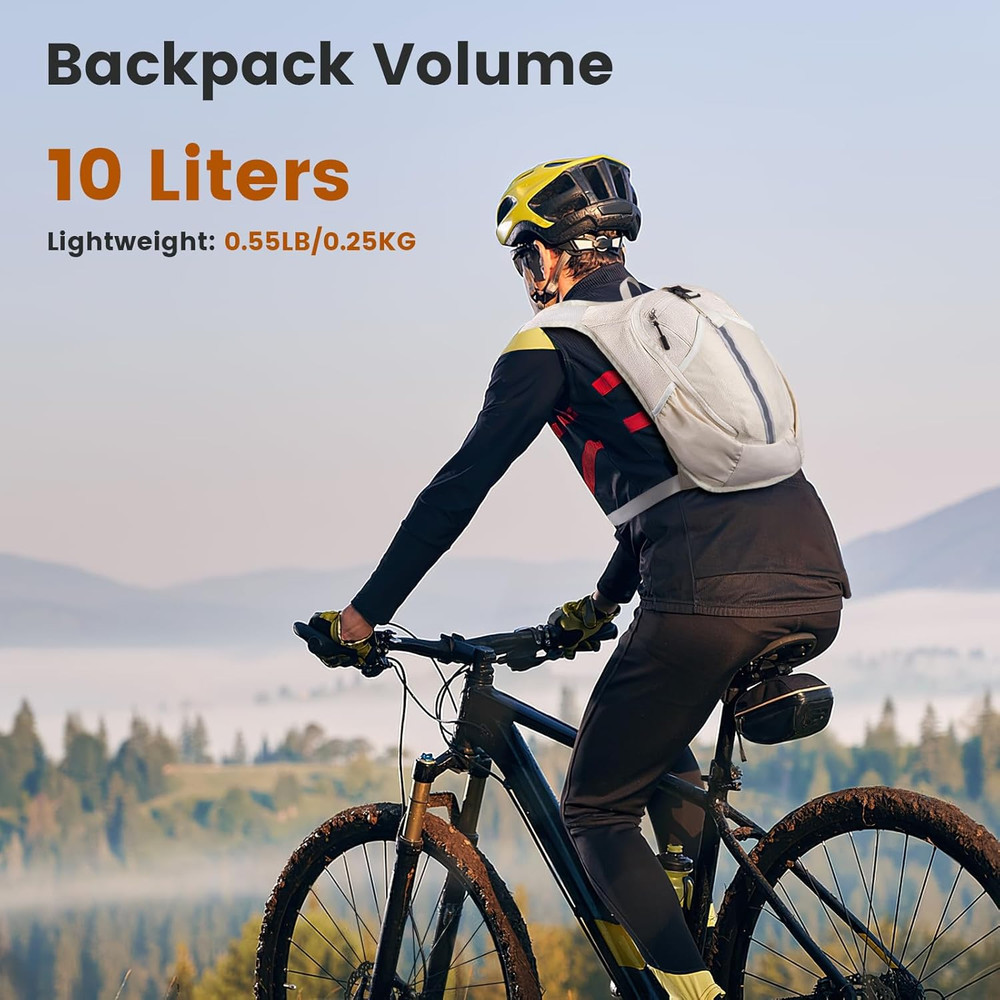 Small Hiking Backpack 10L- Lightweight Packable Foldable Backpack for Travel Cam