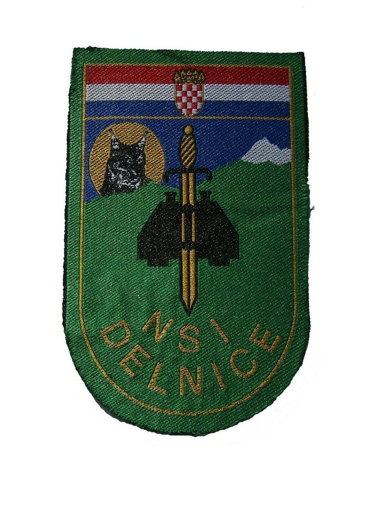 Croatian Sleeve Patch NSI DELNICE