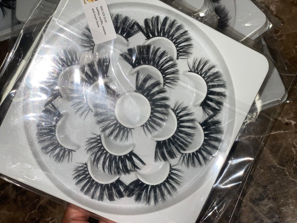 7 pair Mink eyelash extensions BULK BUY