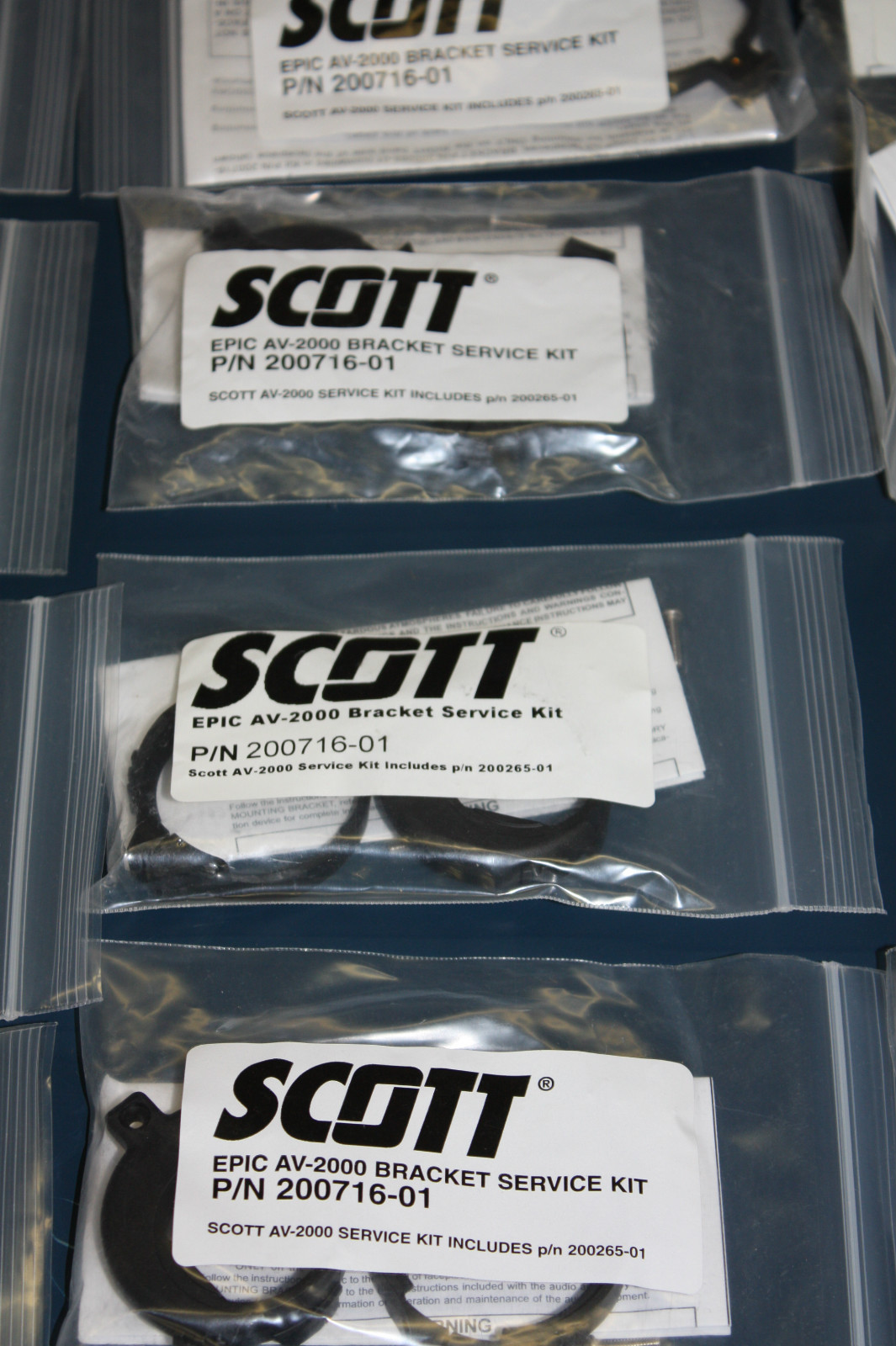 (5) Lot Scott Epic AV2000 Mounting Bracket P/N 200716-01 New 5 Brackets Purchase