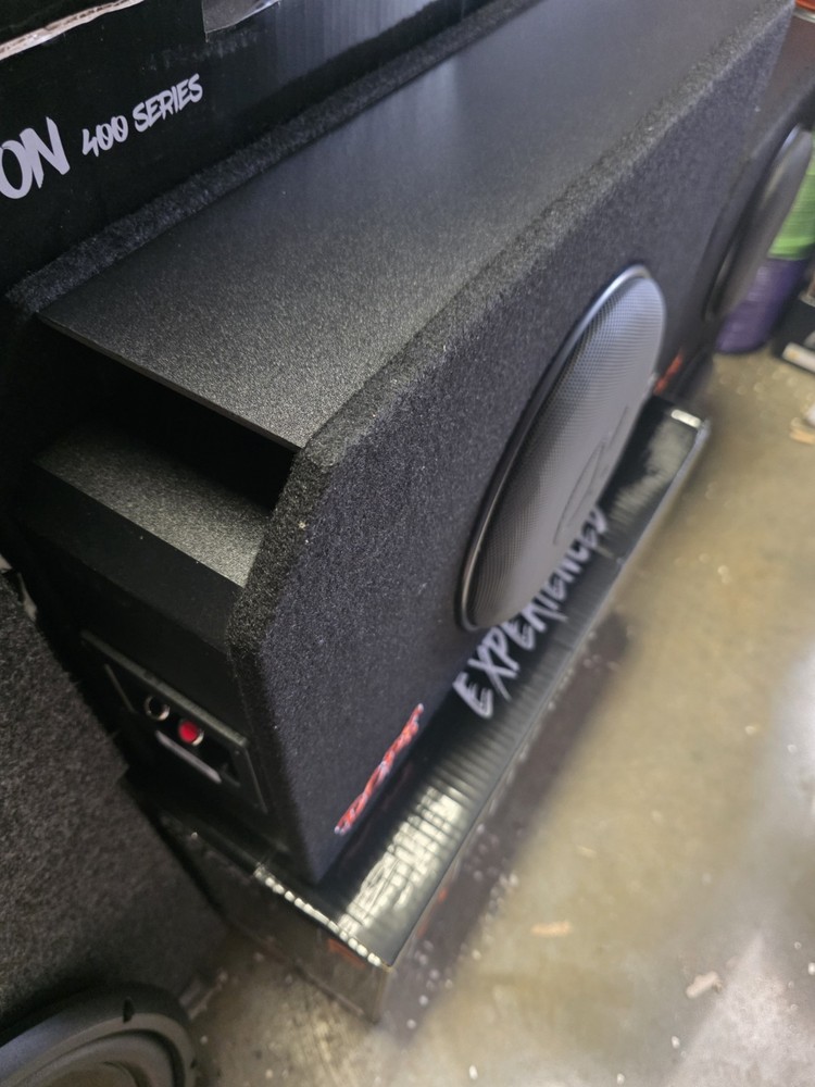 Dcp 8" Alphasonik Subwoofer With Mini Ported Box Black PAIR