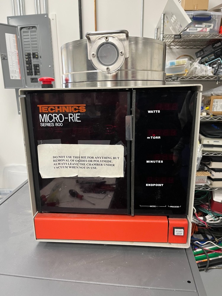 Technics Micro RIE Series 800 Reactive Ion Etcher