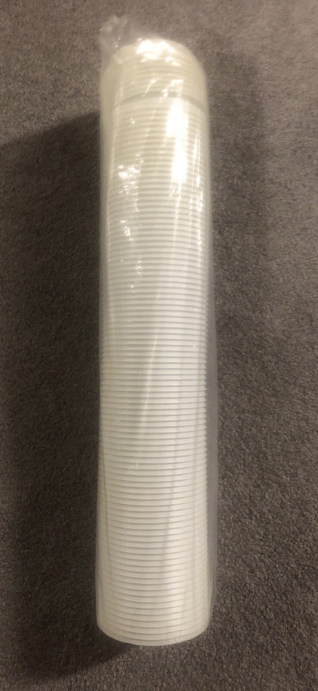 DIXIE CUP DOME LIDS  100 COUNT FITS 10-20oz DIXIE CUPS NEW