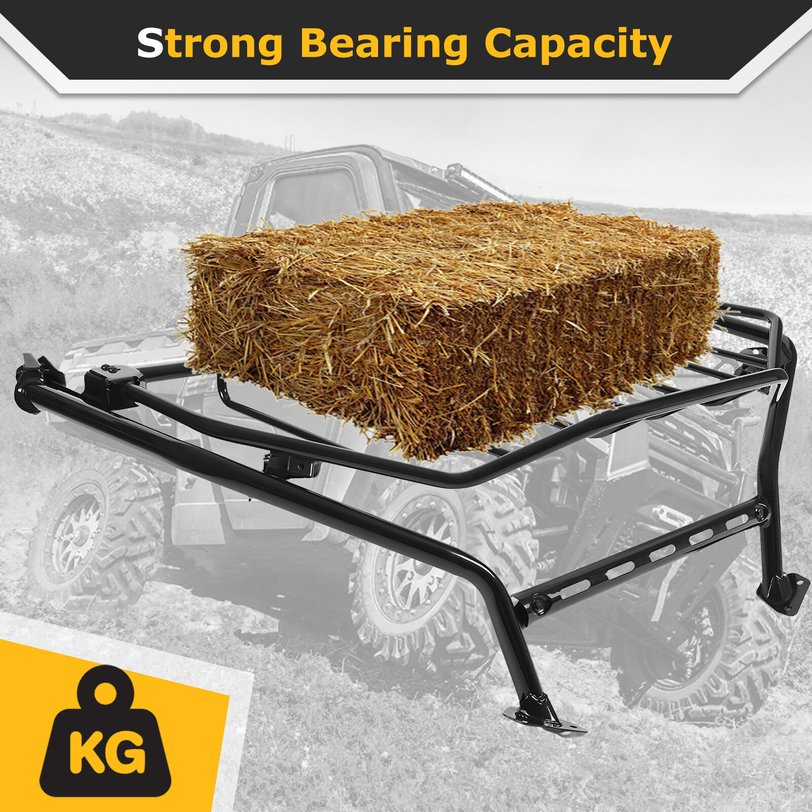 Front Storage Hood Rack For Polaris Ranger XP 1000/ Crew 2018-2024