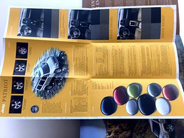 2012 Jeep Patriot 26-page Original Sales Brochure Catalog