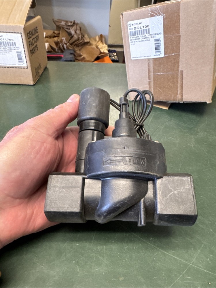 Zodiac Levelor Solenoid flow control Valve Assembly - 1" - 24V - SOL100