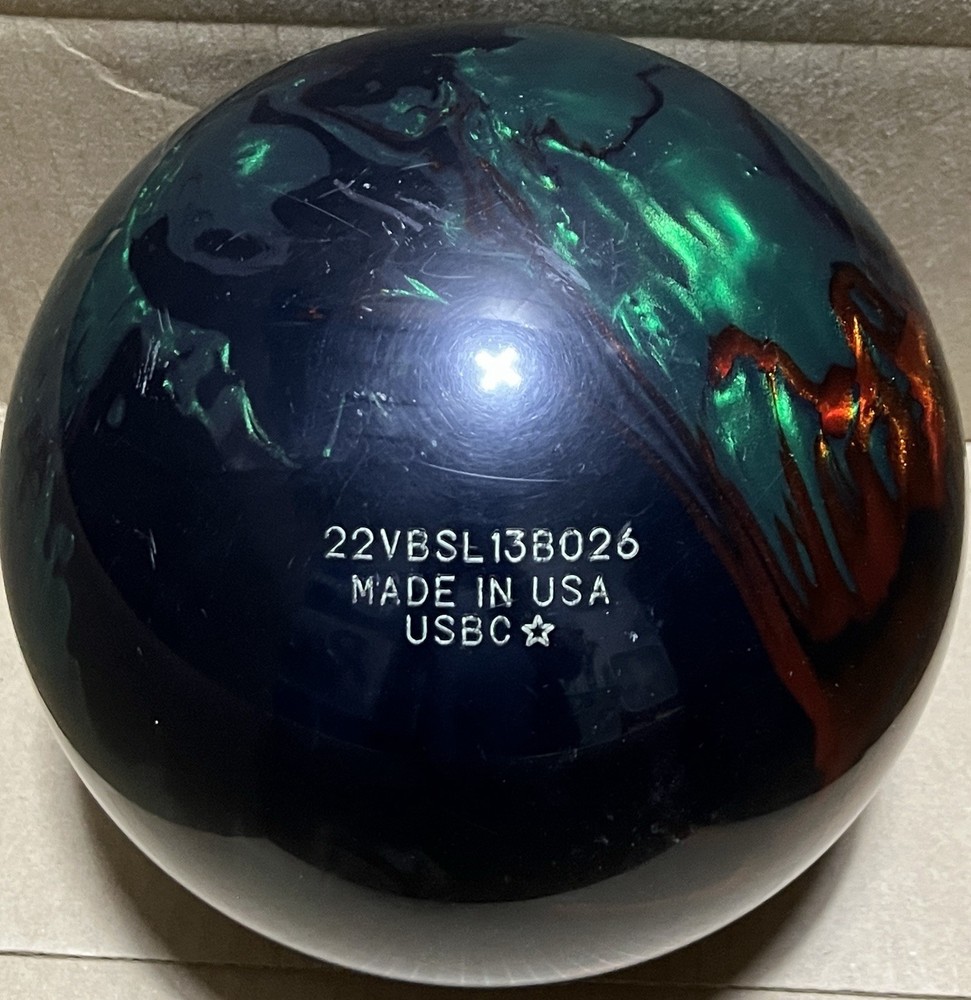Storm Absolute 15 lb Bowling ball Used Single Drill