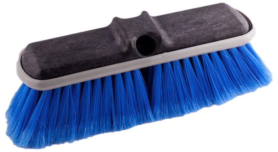 Helpmate HM93061 10-Inch Soft Bristle Car Wash Brush Head with Rubber Bumper
