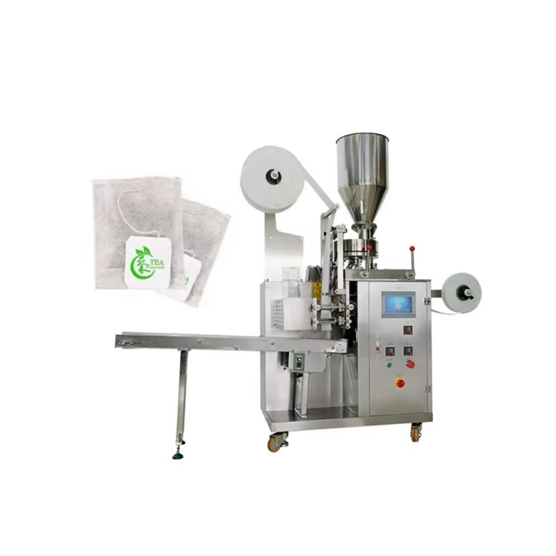 Tea Bag Packing Coffee Powder Bag Package Packaging Machine With Thread and Tag