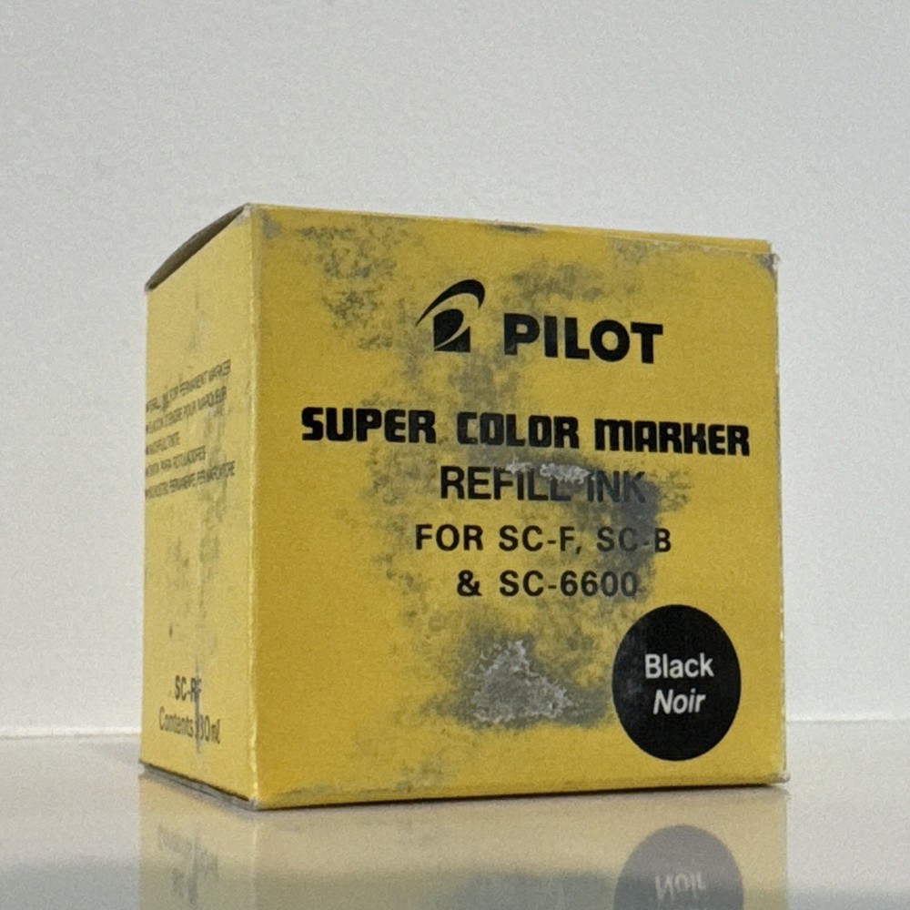 Pilot SC-RF Refill Ink for Super Color Permanent Markers - BLACK