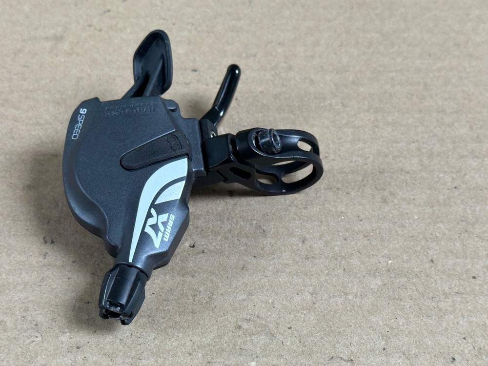 SRAM X-7 MTB 9 Speed Trigger Shifter with Clamp, Right / Rear Only, Impulse Tech
