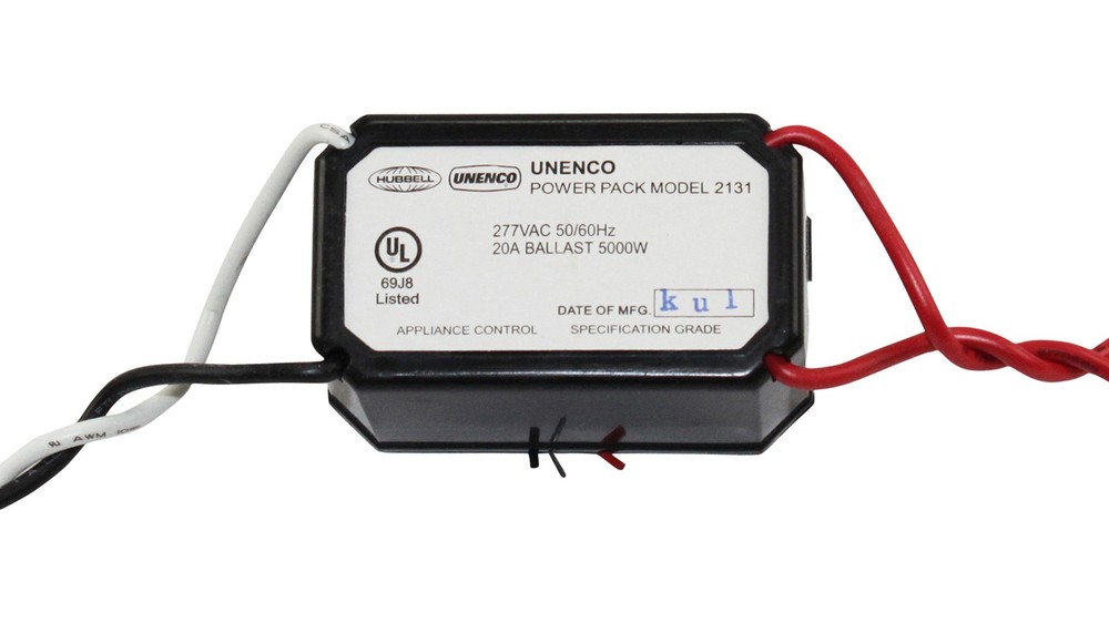 HUBBELL SWITCH POWER PACK 277 VAC 2131 213-1 OCCUPANCY SENSOR PACK