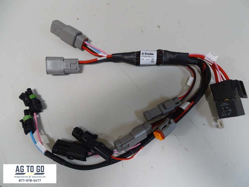 Trimble Power Cable with Relay and Switch P/N (67259) READ FULL DESCRIPTION
