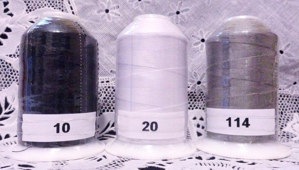 3 NEW different colors GUTERMANN miniking 100% polyester thread 1094 yd Spools