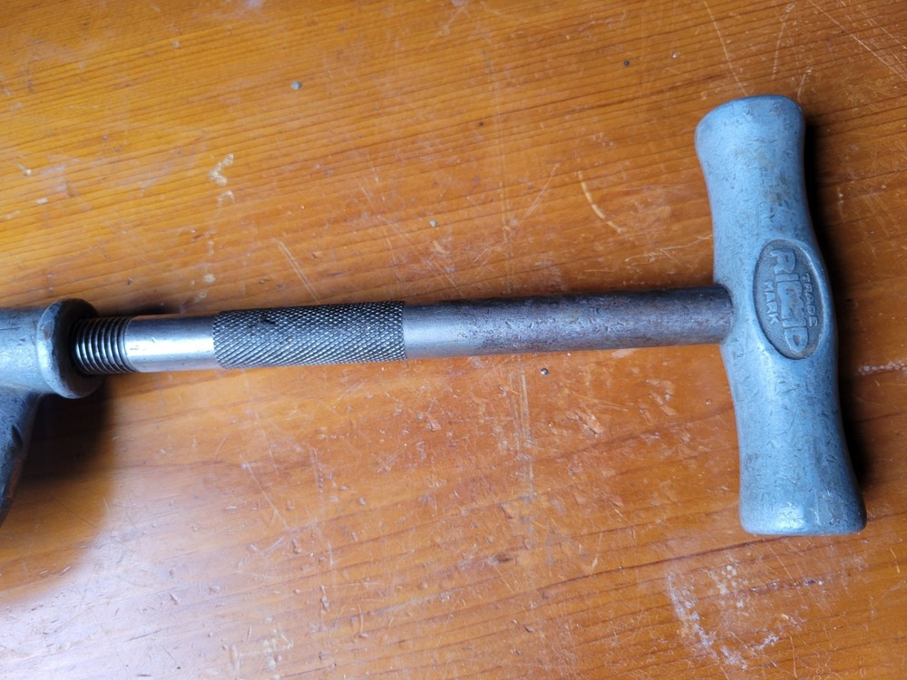 Vintage Ridgid Pipe Threader No. 1&2 1/8-2