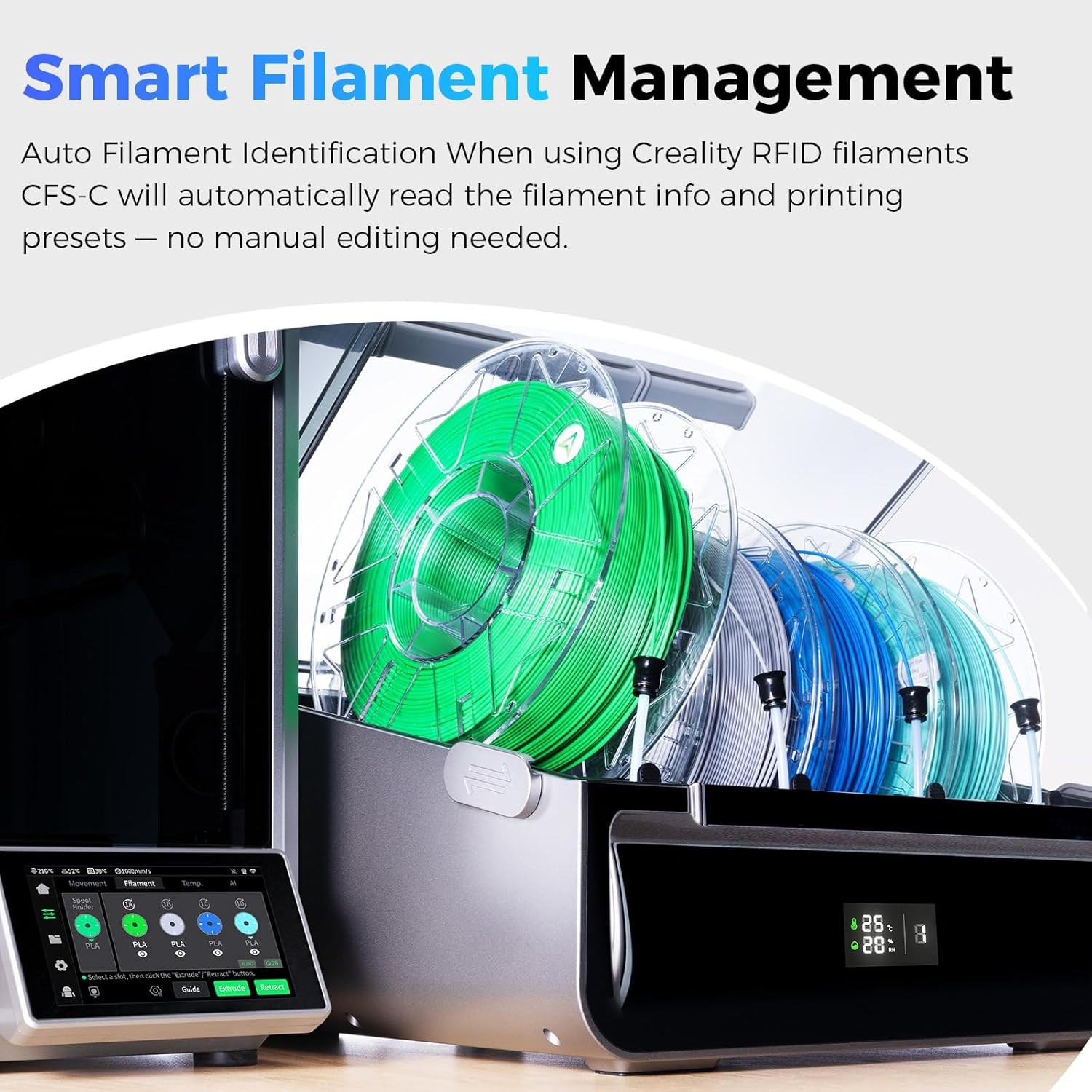 UESD Creality CFS-C Multicolor Printing Filament System For K1 Series 3D Printer
