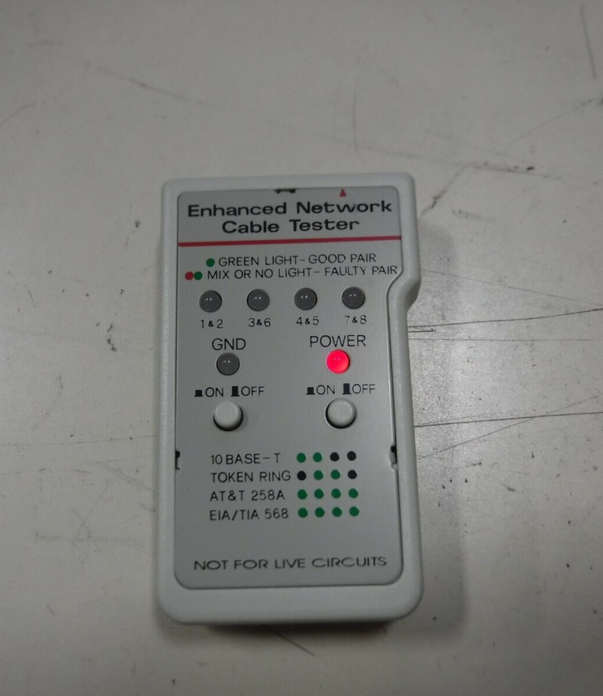 Hobbes Enhanced Network Cable Tester