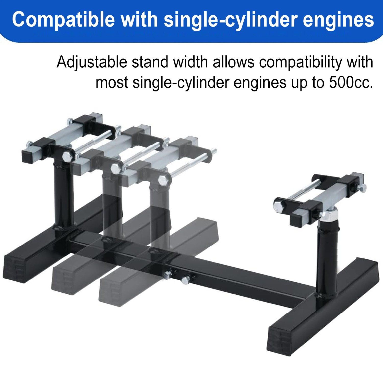 Heavy Duty Motorcycle Engine Stand Adjustable For 50cc to 500cc Engine Repair