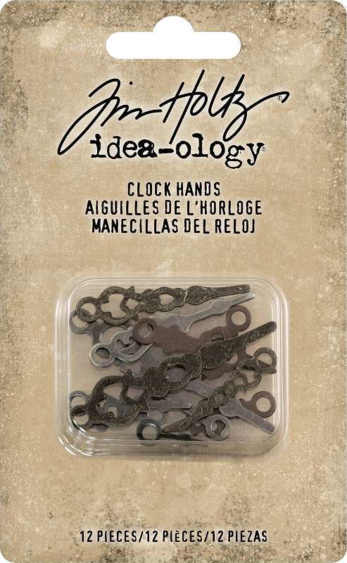 Idea-Ology Metal Clock Hands 12/Pkg Assorted Sizes