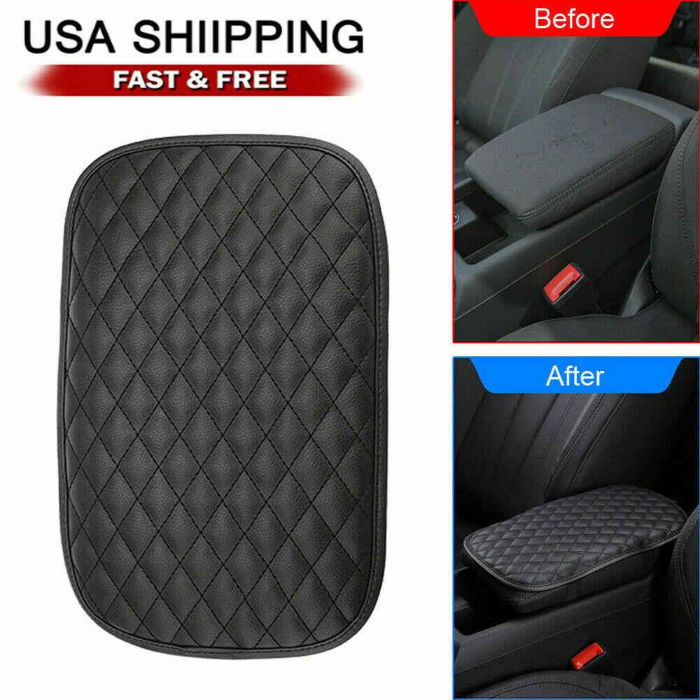 Car Accessories Armrest Cushion Cover Center Console Box Pad Protector USA