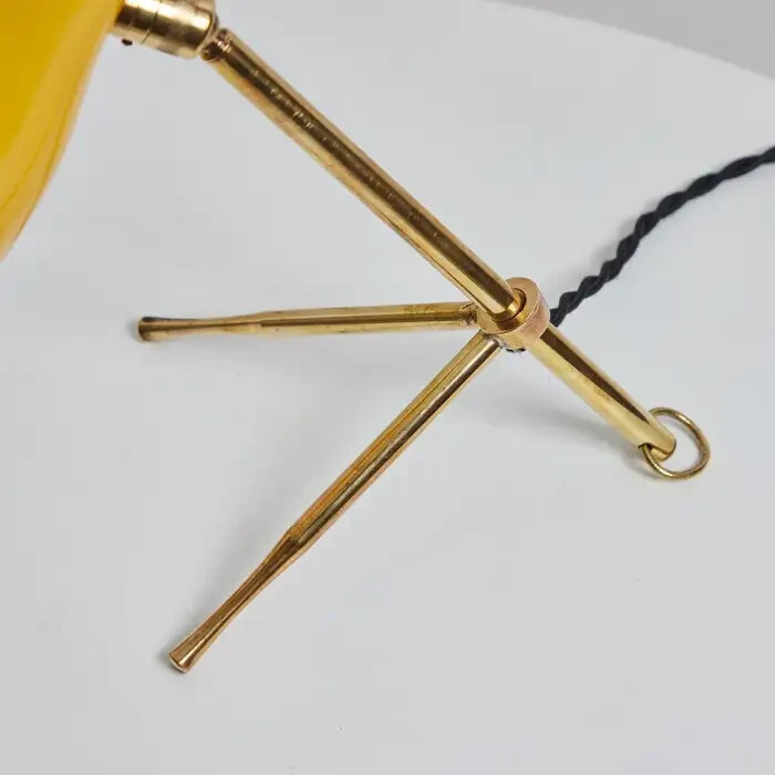 Giuseppe Ostuni "Ochetta" Yellow Wall or Table Lamp