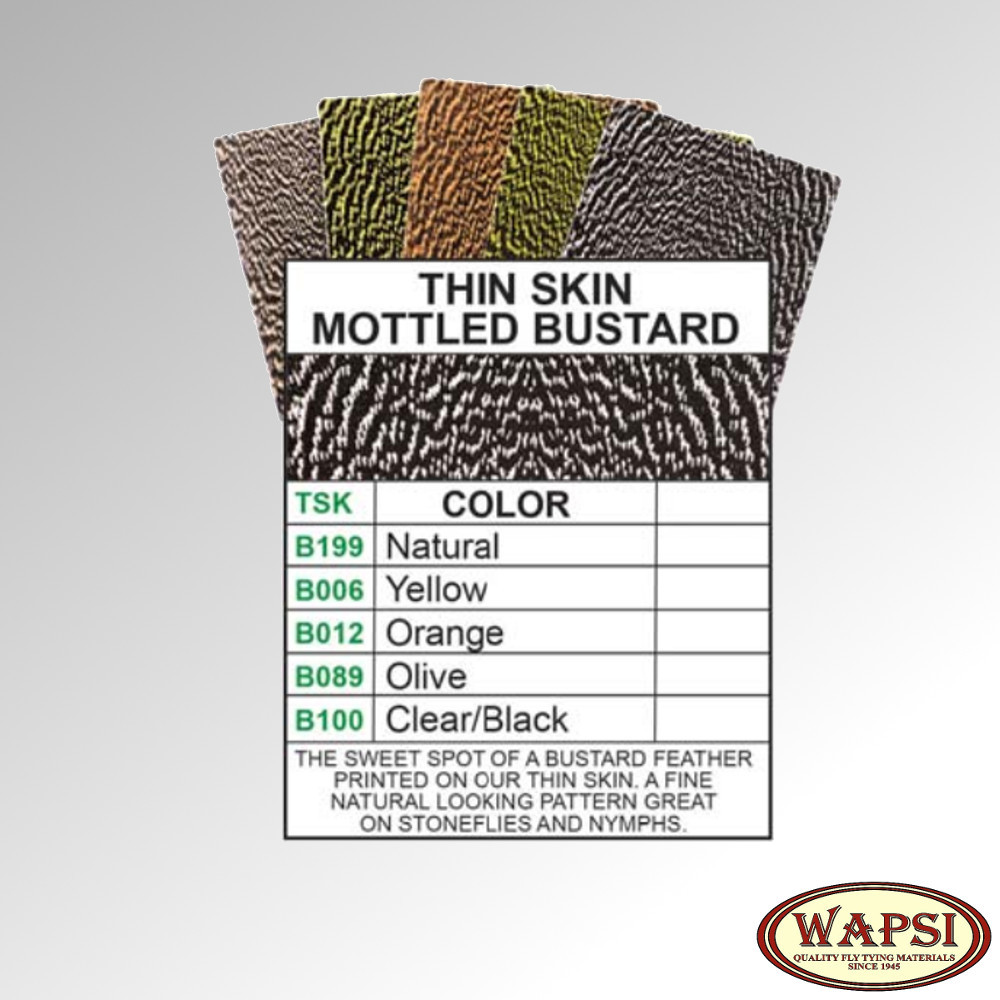 Wapsi Thin Skin Mottled Bustard Yellow (TSK-B006)