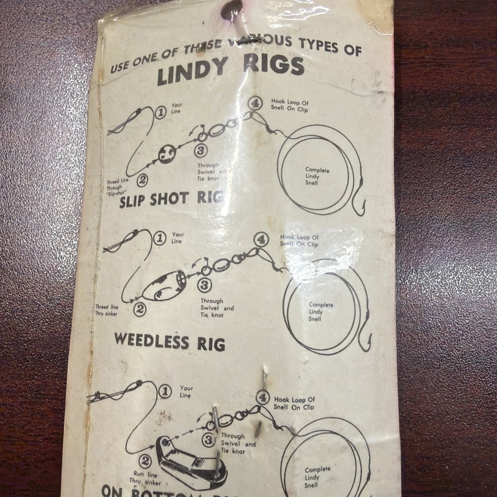 VINTAGE Lindy Rig Snells